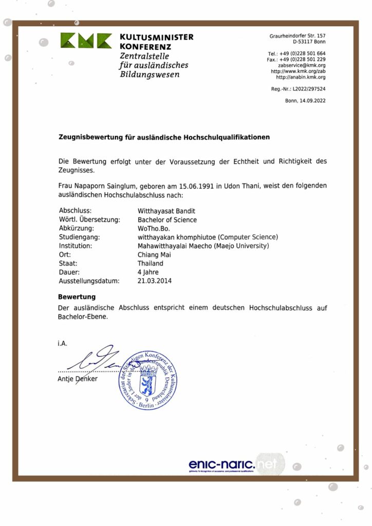 Anerkennung Abschlusszeugnis1